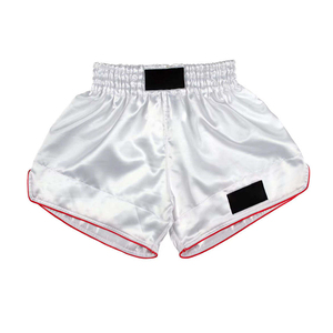 Shorts en satin taille haute pour homme, couleur unie, taille élastique, décontracté, avec patchs, marron doré - Product Image 4