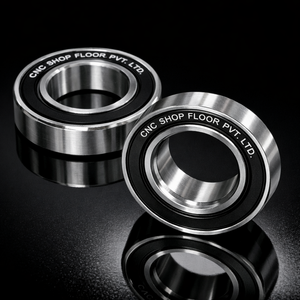 Rodamientos de Bolas de Ranura Profunda CNC Shop Floor PVT LTD 10x30x9mm de Acero Cromado 2RS Sellados Métricos de Una Hilera Precisión P0 - Product Image 3
