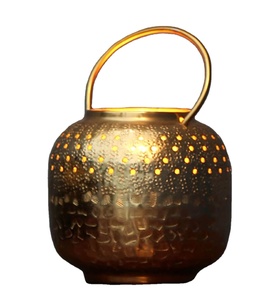 GOOD Selling Quality Golden Coloured <b>Moroccan</b> Lantern For Home And Garden <b>Decor</b> Hanging Lantern For Wedding and Festival <b>Decor</b> - Product Image 1