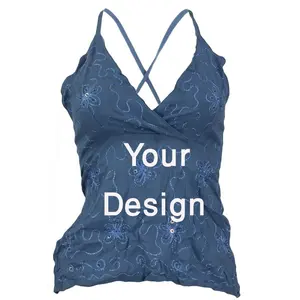 100% cotton clothes and solid color low price export quality spandex Fashion/women/ mens/girls tank top supplier from Bangladesh