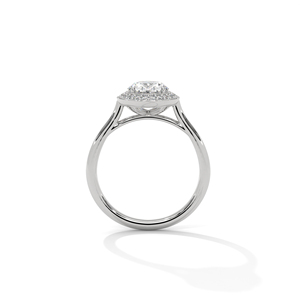 Anillo de Diamante Moissanite de Diseño, Anillo de Compromiso y Boda de Primera Calidad para Mujer, Joyería Elegante - Product Image 2