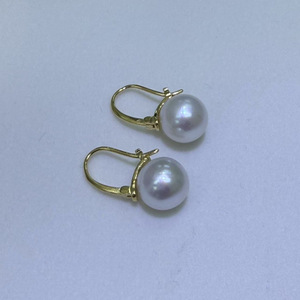 Perles Zhuji 2025 Élégantes Blanches Luxe Léger 18K Perles d'Eau de Mer Akoya Nouveau Produit Perles Blanches Élégantes - Product Image 3