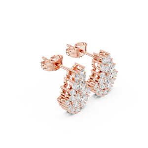 925 Chic Trendy for Weddings Women's Stud <b>Earrings</b> Unique Designer - Product Image 2