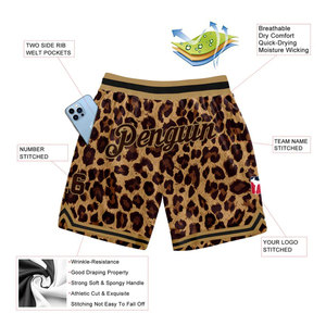 กางเกงขาสั้นตาข่ายระบายอากาศสำหรับทีมกีฬา ออกกำลังกาย วิ่ง ฟิตเนส สำหรับผู้รักการออกกำลังกาย รับผลิตตามสั่งขายส่ง - Product Image 2