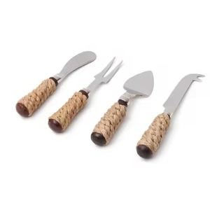 Premium Stainless Steel <b>Cheese</b> <b>Knife</b> <b>Set</b> Durable <b>Cheese</b> Cutter Slicer Tools Kitchen Serving Utensils Dining Tableware - Product Image 2