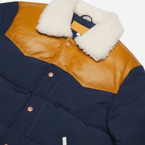 Men's Puffer <b>Waterproof</b> Jacket Quilted Designer Winter Bubble <b>Padded</b> <b>Coat</b> Down Black Nylon Outdoor Custom Puffer Jacket Men - Product Image 4