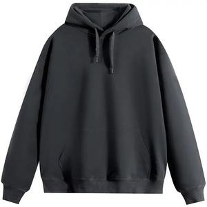 Sudadera con capucha de forro polar de terciopelo grueso Silver Fox para hombre, de marca de moda, oversize, holgada, con manga raglán, y chándal para mujer - Product Image 2
