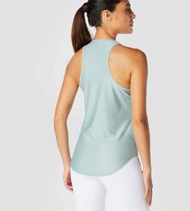 Débardeurs sans manches pour femmes, très tendance, nouvelle collection, vêtements de sport pour la gym, couleur unie, coton, débardeur de fitness, respirant, tricoté - Product Image 2