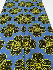 Tela de Algodón Ankara con Estampado Africano de Alta Calidad de Kinshasa, con Patrón Tejido con Memoria para Diseños de Ropa de Moda - Product Image 2