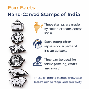 Bloques de impresión de madera grabados a mano para estampado textil DIY, arte de henna artesanal, patrón abstracto indio de Sheesham, arte reutilizable - Product Image 6