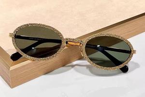 Metal Oval Small <b>Frame</b> Sun Glasses Retro European Fashion Style Men Glasses Senior Luxury Glasses - Product Image 2