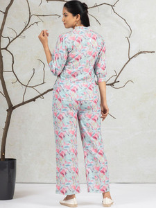 Robe décontractée vintage pour femmes, taille basse, coupe droite, printemps-été, motif floral bohème, dentelle respirante, écologique, 100% polyester - Product Image 4