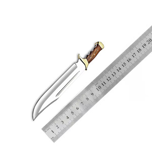 Handmade D2 Steel Bowie <b>Knife</b> Camel <b>Bone</b> <b>Handle</b> with Brass Guard and Fine Leather Sheath Viking <b>Knife</b> Outdoor <b>Knife</b> - Product Image 5