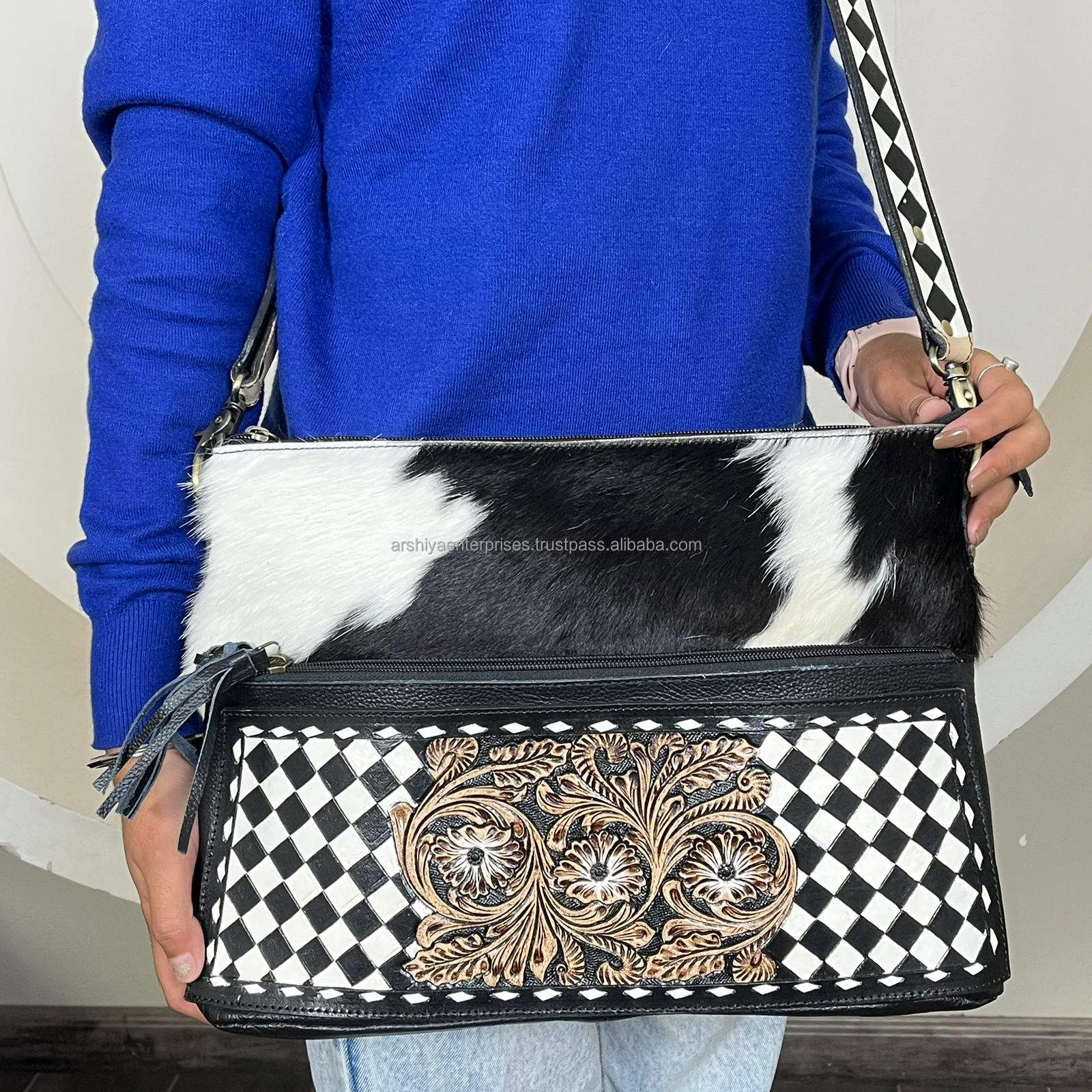 Black & White Checkered