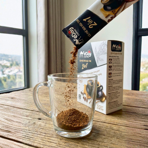 eDay Low-Calorie 3-in-1 Instant Slim Coffee Powder-First Grade 10 Sticks Per Box | Neutral Taste & Customized <b>Label</b> Packaging - Product Image 5