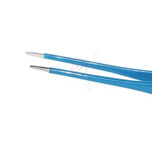Pinzas Quirúrgicas Bipolares con Recubrimiento Azul, Acero Inoxidable Alemán, Coagulación Manual, JIMED SURGICAL, Certificación CE Clase I - Product Image 5