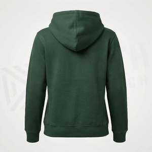 เสื้อฮู้ดครอปซิปยาวผ้าฝ้ายสไตล์สตรีทแวร์สำหรับผู้หญิง พิมพ์โลโก้ได้ตามต้องการ แฟชั่นเสื้อสเวตเชิ้ต - Product Image 2