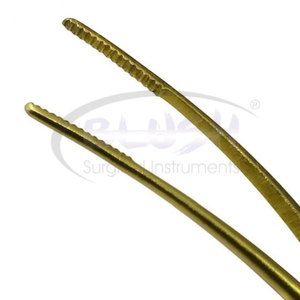 Pinzas de Extracción de Lenticulas SMILE Cross Action Curvas de Titanio, Instrumento para Cirugía Refractiva, Certificado CE ISO por Blush Surgical - Product Image 6