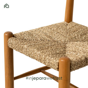 Sillas de Comedor de Madera de Teca Natural de Alta Calidad, Hechas a Mano, Estilo Europeo Moderno, para Restaurante, Uso Comercial, Muebles Duraderos de Estilo Rústico - Product Image 4