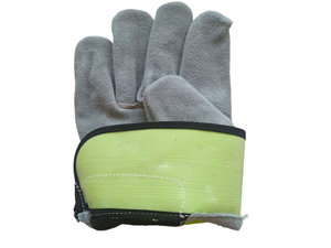 Guantes de soldadura industriales de cuero vacuno, resistentes al calor, ignífugos, personalizados para hombres y mujeres, guantes de trabajo de protección. - Product Image 4
