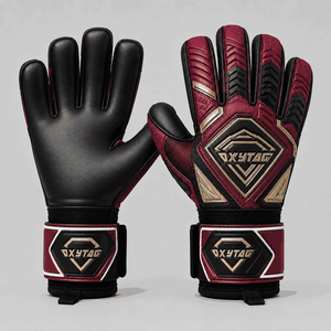 Gants de gardien de but professionnels avec logo personnalisé, pour matchs de football, paume en latex pour une meilleure adhérence, protection des doigts, équipement sportif, fabricant de gants. - Product Image 1