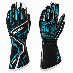 Guantes de Carreras de Karting Personalizados, Transpirables, Antideslizantes, de Dedo Completo, con Cierre de Tirón, Compatibles con Pantalla Táctil, Protección UV, para Uso en Deportes de Motor - Product Image 4