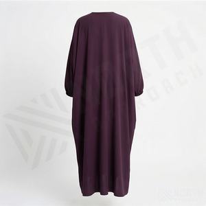 Nouvelle Arrivée Abaya Longue Droite en Gros pour Femmes Musulmanes, Robe Islamique Modeste en Tissu de Qualité, Approvisionnement Direct Usine, Lot - Product Image 2
