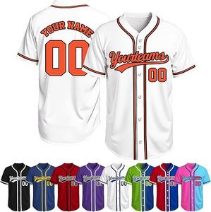 Maillots de baseball en gros à prix abordable – Impression numérique personnalisée 100 % polyester avec numéros d'équipe pour équipes unisexes - Product Image 6