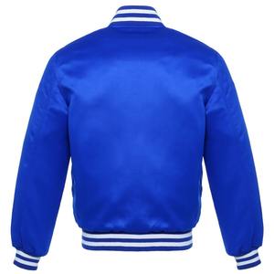 Blouson de baseball décontracté pour homme, personnalisé, à manches longues, pour l'hiver, modèle uni, style Letterman, dernières créations - Blouson uni - Product Image 2