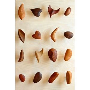 Artistic <b>Resin</b> Wood Napkin <b>Rings</b> Creative Fashion Finger <b>Rings</b> for a Stylish Table Setting - Product Image 1