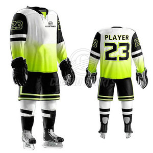 New Arrival 100% Polyester Made Ice Hockey Uniform High Quality Unique Design Ice Hockey Uniform - Product Image 3
