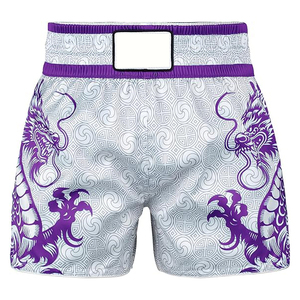 Pantalones Cortos Tradicionales de MMA Muay Thai para Mujer, Pantalones de Kickboxing de Alto Rendimiento, Ropa de Lucha, Pantalones Cortos de MMA para Mujer - Product Image 6