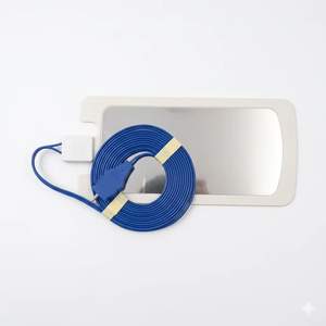 Électrode de retour patient jetable de qualité supérieure - Plaque de mise à la terre stérile pour électrochirurgie avec câble intégré de 3 mètres pour électrochirurgie - Product Image 4