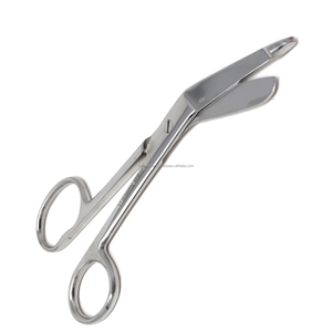 Premium One <b>Large</b> <b>Ring</b> Lister Bandage Scissors 4.5" Stainless Steel Medical Grade Durable Surgical Instruments-A+ Quality - Product Image 6