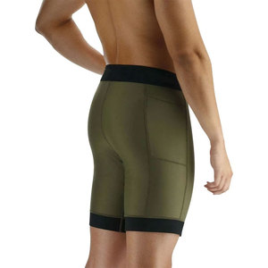 Shorts de compression pour hommes style urbain, respirants, couleur unie, taille élastique mi-haute, personnalisables, pour la gym, l'extérieur et usage décontracté - Product Image 2