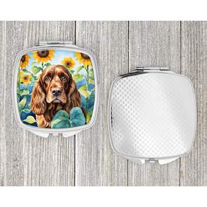 Miroir Compact Décoratif Voyage Maquillage Miroir Femmes Filles Cadeaux Poche Maquillage Miroir Pliant De Poche - Product Image 4