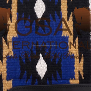 Selle de Contour en Laine 34x36 Tissée à la Main 100% Laine de Nouvelle-Zélande Doublure en Polaire Équestre Occidental pour la Compétition et l'Entraînement - Product Image 4