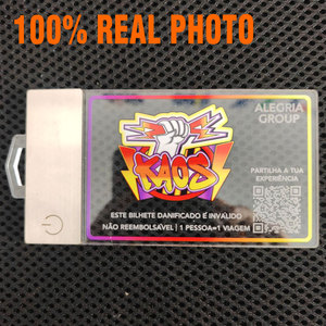 VIP Badge Custom Premium <b>Rechargeable</b> <b>LED</b> <b>Light</b> Up Reusable Acrylic VIP Badge Souvenir with Logo for Event Conference OEM Factor - Product Image 2