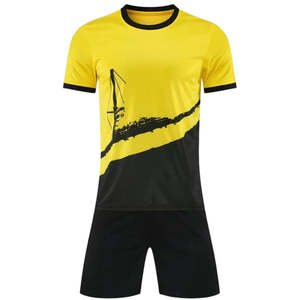 Ensemble d'uniformes de football personnalisables, légers et respirants - 100% polyester, toutes saisons - Product Image 1