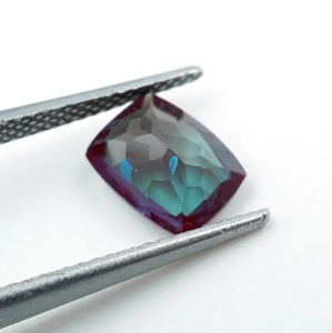 Alexandrite naturelle 1,60 ct à changement de couleur, taille coussin (8x6x3,5MM) - Product Image 2