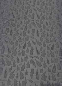 ABAYA Ultra Soft Satin Fabric 100% Polyester BLACK JACQUARD Special <b>Yarn</b> Breathable Muslim Girls' Garments Satin Black (PK 1493) - Product Image 2