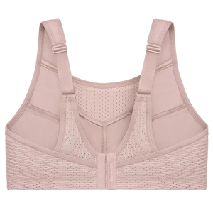 สปอร์ตบราสีดำขาวลายจุดสำหรับผู้หญิง ดีไซน์แบบ Racerback สำหรับโยคะ ฟิตเนส และออกกำลังกาย - Product Image 6