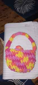 Bolso de mano tipo clutch con bordado de cuentas de colores, ideal para mujer o niña, para llevar al hombro, como recuerdo de boda o para fiestas. - Product Image 4