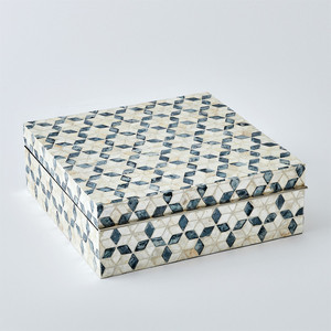 Boîte de rangement artisanale en nacre, boîte à bijoux en nacre, fabricant en gros, décoration d'intérieur - Product Image 6