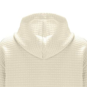 Waffle <b>Hoodies</b> <b>Lightweight</b> <b>Hoodie</b> Warm Feel Comfortable Fit For Daily Wear Waffle <b>Hoodies</b> - Product Image 6