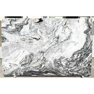 Dalle polie en quartzite marbré San Simon Calacatta Nero de qualité supérieure pour comptoirs de cuisine, carreaux muraux et décoration intérieure - Product Image 5