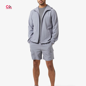 Conjunto de Chaqueta Cortavientos Impermeable Personalizada al Mejor Precio, Unisex, con Cremallera, de Secado Rápido, Transpirable y Ecológico - Product Image 1