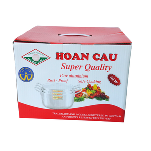 5-Piece Eco-Friendly Lightweight Aluminum Cookware Set <b>with</b> Durable Kitchen <b>Pots</b> and <b>Lids</b> Dishwasher Safe For Gas Cooker - Product Image 3