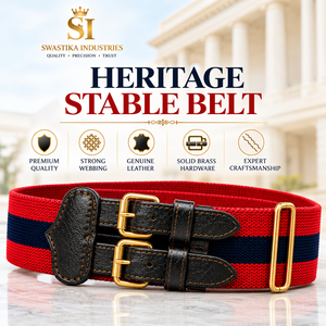Ceinture de maintien SUPER FORCE en polyester/nylon, avec attaches métalliques robustes, revêtement poudré noir, 40-48 mm, anti-déchirure - Product Image 1