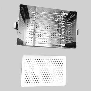 MEDZORA SURGICAL – Kit de forceps d'arthroscopie 10 pièces en acier inoxydable, manuel, certifié CE, boîte de stérilisation Classe I pour genou/abdomen - Product Image 4